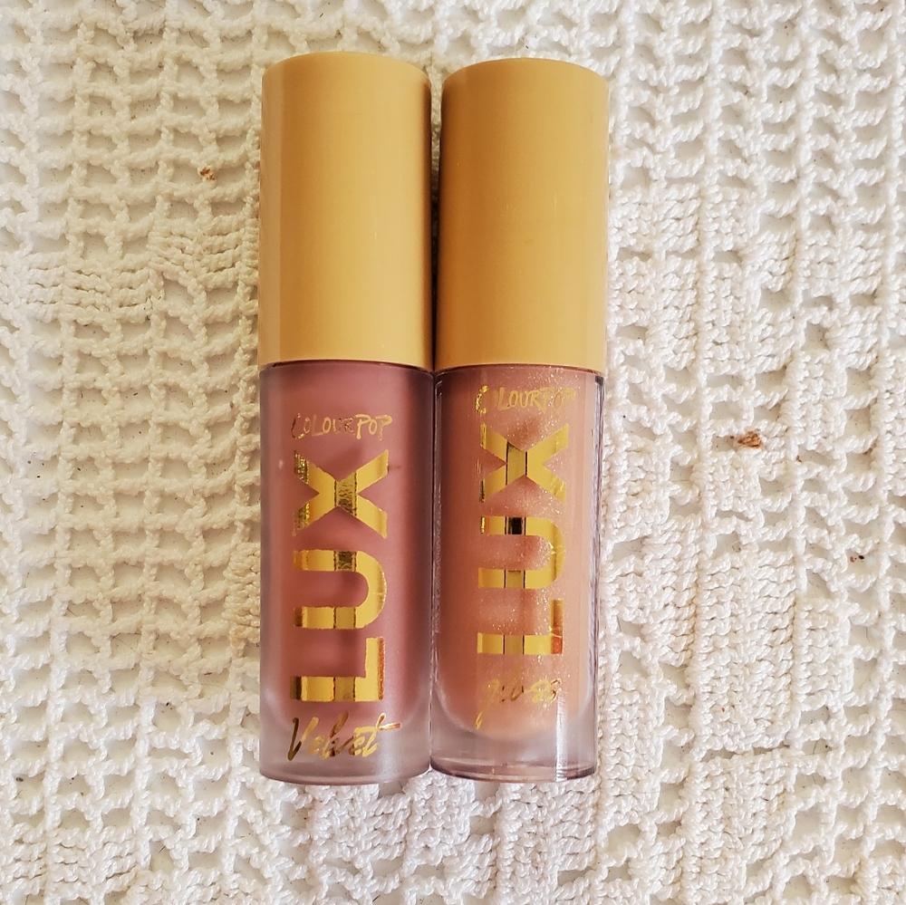COLORPOP LUX velvet and gloss